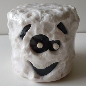 Sealed Mummy Pillar Wax Burning Candle